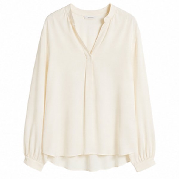 Ivory Elegance Blouse